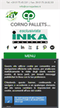 Mobile Screenshot of cornopallets.it